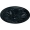 Ekena Millwork Bordeaux Ceiling Medallion (Fits Canopies up to 3 1/4"), 22 5/8"OD x 1 3/4"P, Night Shade CM22BONSF - alternate 3